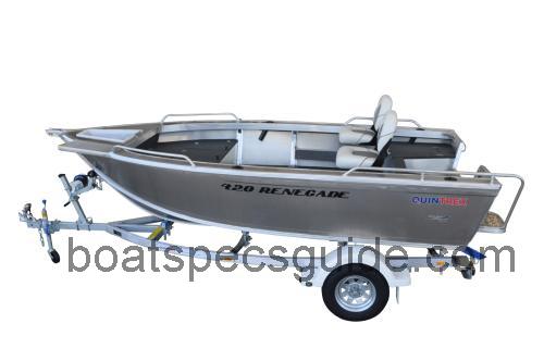 Quintrex 420 Renegade TS specs and reviews